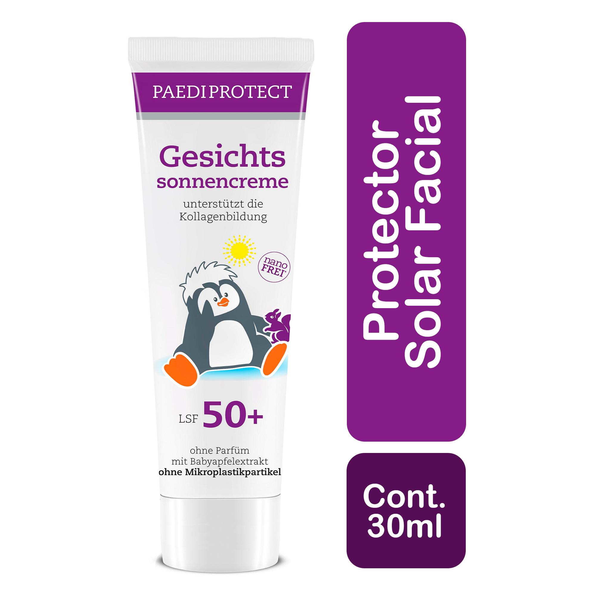 protector solar morado 30ml